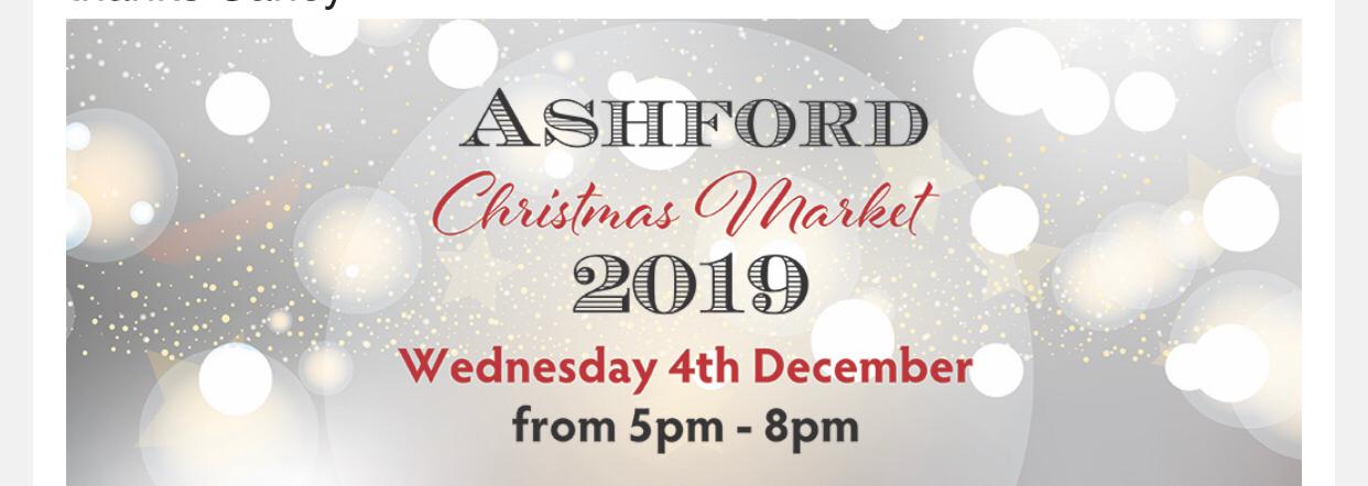 Ashford Christmas Market 2019